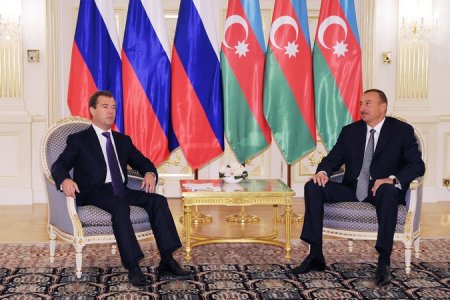 Президент Ильхам Алиев: Баку рассматривает визит Дмитрия Медведева как еще один показатель дружественного партнерского отношения к Азербайджану